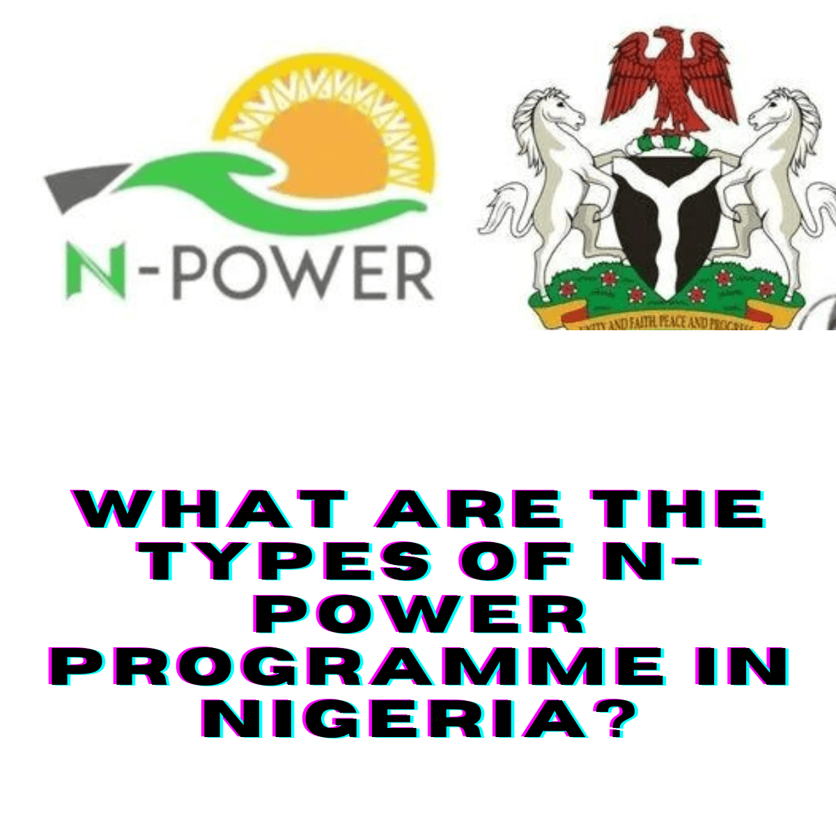 What Are The Types Of N Power Programme In Nigeria