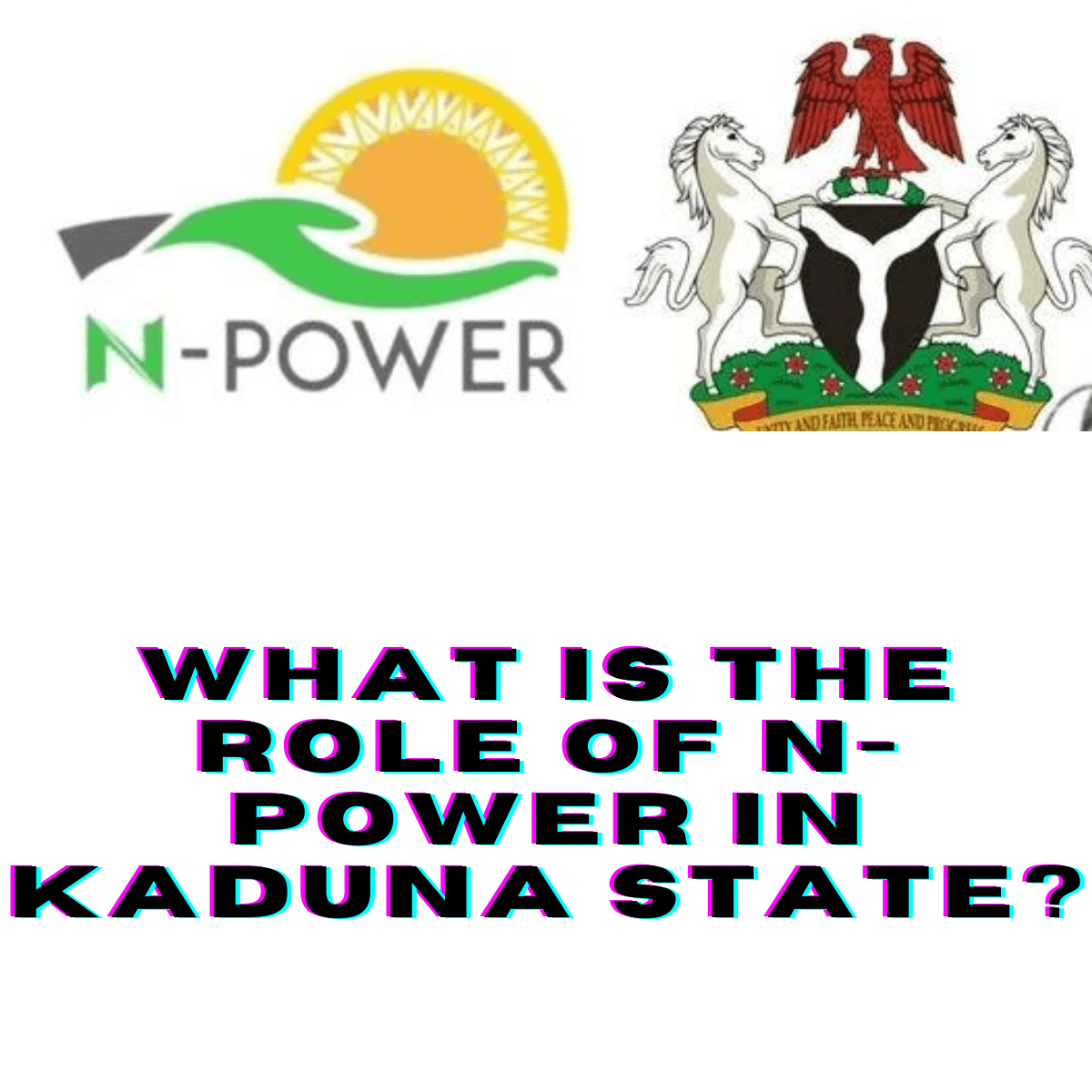 What Is The Role Of N Power In Kaduna State