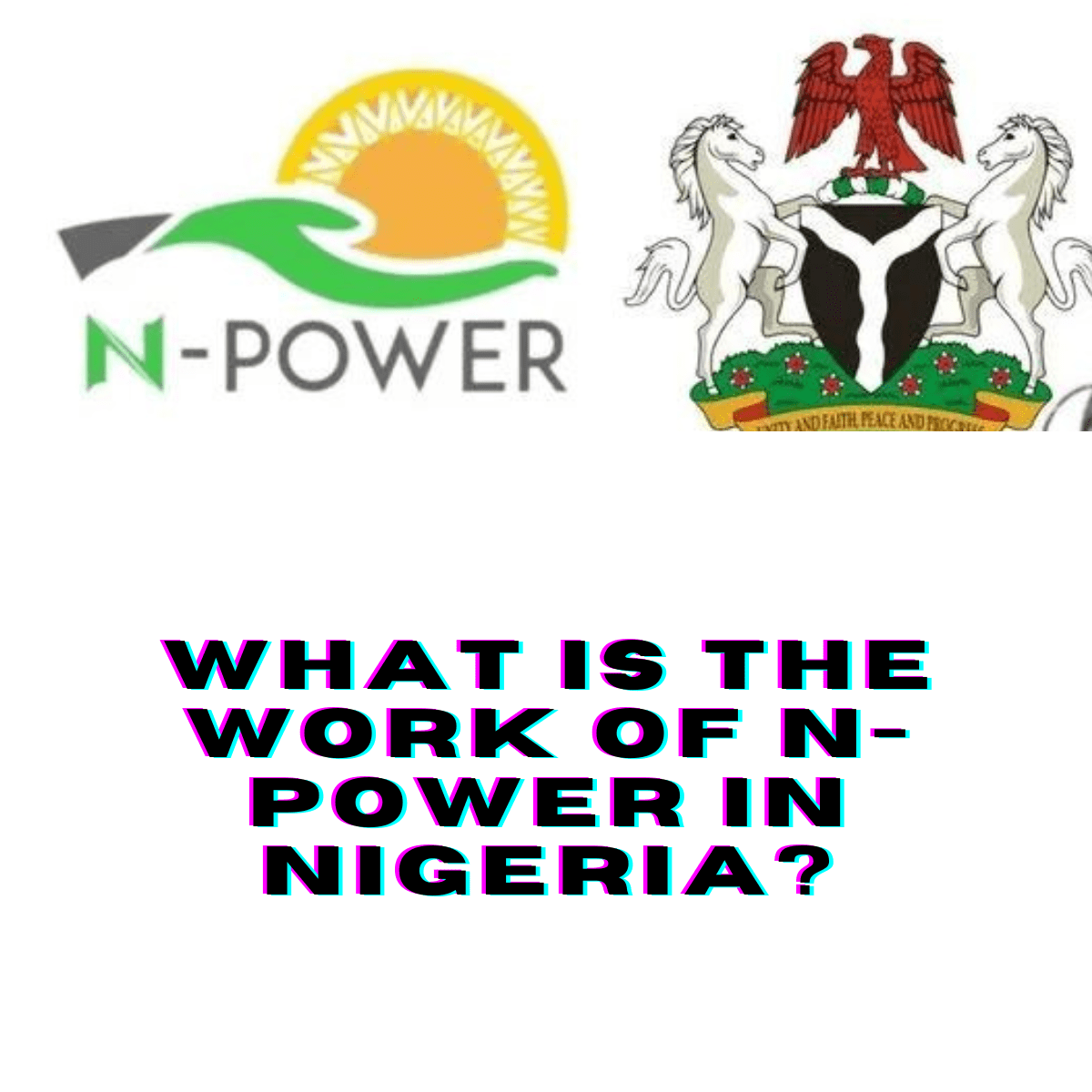 What Is The Work Of N Power In Nigeria